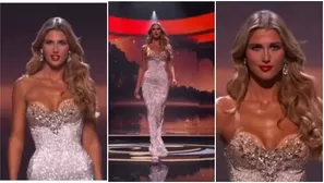 Miss Universo: El imponente desfile de Alessia Rovegno en espectacular vestido blanco