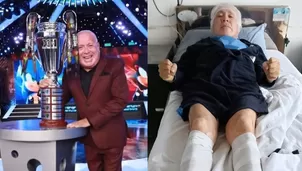Jaime Guerrero 'Mister G' reapareció internado en un hospital, donde agradeció al personal médico tras superar un cuadro delicado Video: Instagram @jaime_guerrero_orbegozo