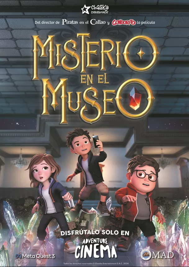 Afiche de 'Misterio en el Museo' 