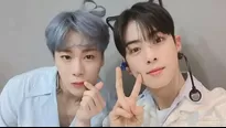 Cha Eun Woo y Moonbin / Foto: Instagram