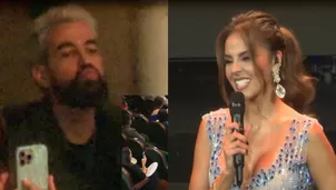 Morelli le envía besos a Luciana Fuster en plena ceremonia / América Hoy