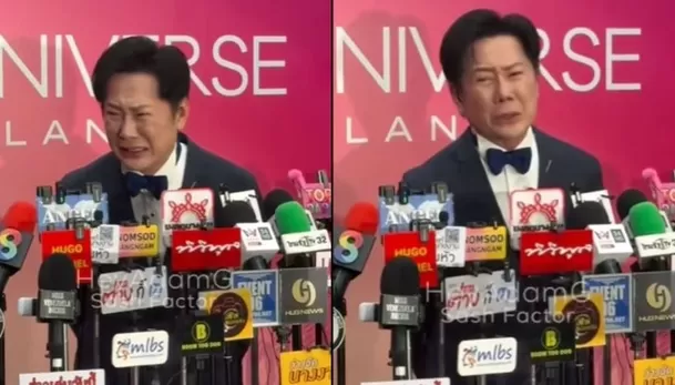 Mr. Nawat rompe en llanto tras polémica con Miss México / Captura Mr. Nawat rompe en llanto tras polémica con Miss México / Captura