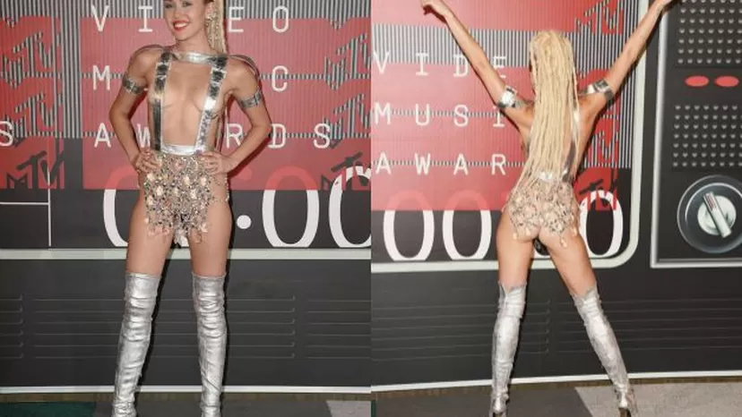 MTV VMA's: Miley Cyrus impacta con su polémico look