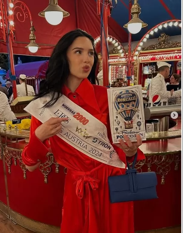 La reina de belleza fue coronada en 2024 y mantenía el título hasta su muerte, ya que no se realizaron nuevos certámenes en Austria. Su fallecimiento fue confirmado con mensajes de pesar por la organización Miss Austria. Foto: IG @luciasisic