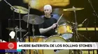 Muere Charlie Watts, baterista de los Rolling Stones