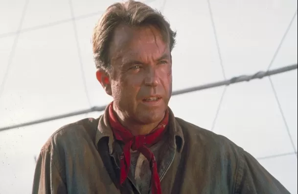 Sam Neill fue el doctor Alan Grant en 'Jurassic Park' / Universal Pictures Sam Neill fue el doctor Alan Grant en 'Jurassic Park' / Universal Pictures