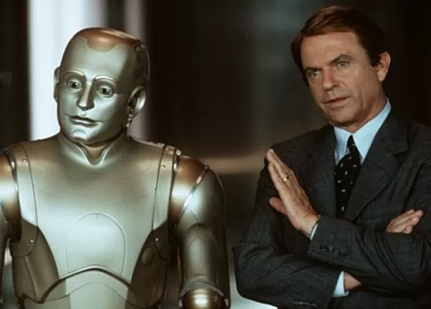 Sam Neill compartió roles con Robin Williams en 'El hombre bicentenario' en 1999 / Walt Disney Studios Sam Neill compartió roles con Robin Williams en 'El hombre bicentenario' en 1999 / Walt Disney Studios