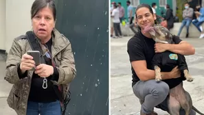 Mujer que agredió a Andrés Wiese rompió su silencio. Foto: Instagram/ Video: América Hoy