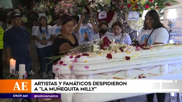 Último adiós de 'Muñequita Milly' en Lima / América Espectáculos 