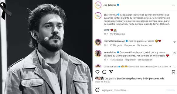 El actor James Hollcroft fue parte de la serie 'Como dice el dicho' / Televisa