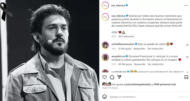 El actor James Hollcroft fue parte de la serie 'Como dice el dicho' / Televisa