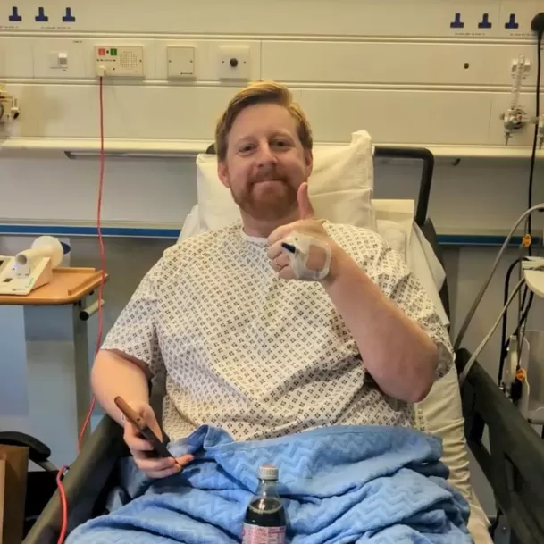 El actor Michael Patrick fue diagnosticado con ELA en el 2023 / Instagram