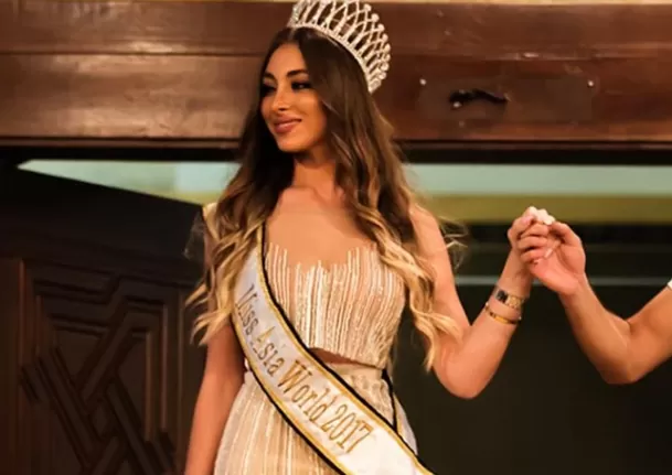 Angy Morad fue coronada Miss Mundo Asia en el 2017 / X