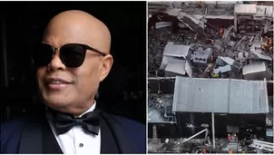 Confirman la muerte del cantante Rubby Pérez tras caída de techo de la discoteca donde se presentaba en República Dominicana. Fuente: Noticias SIN 