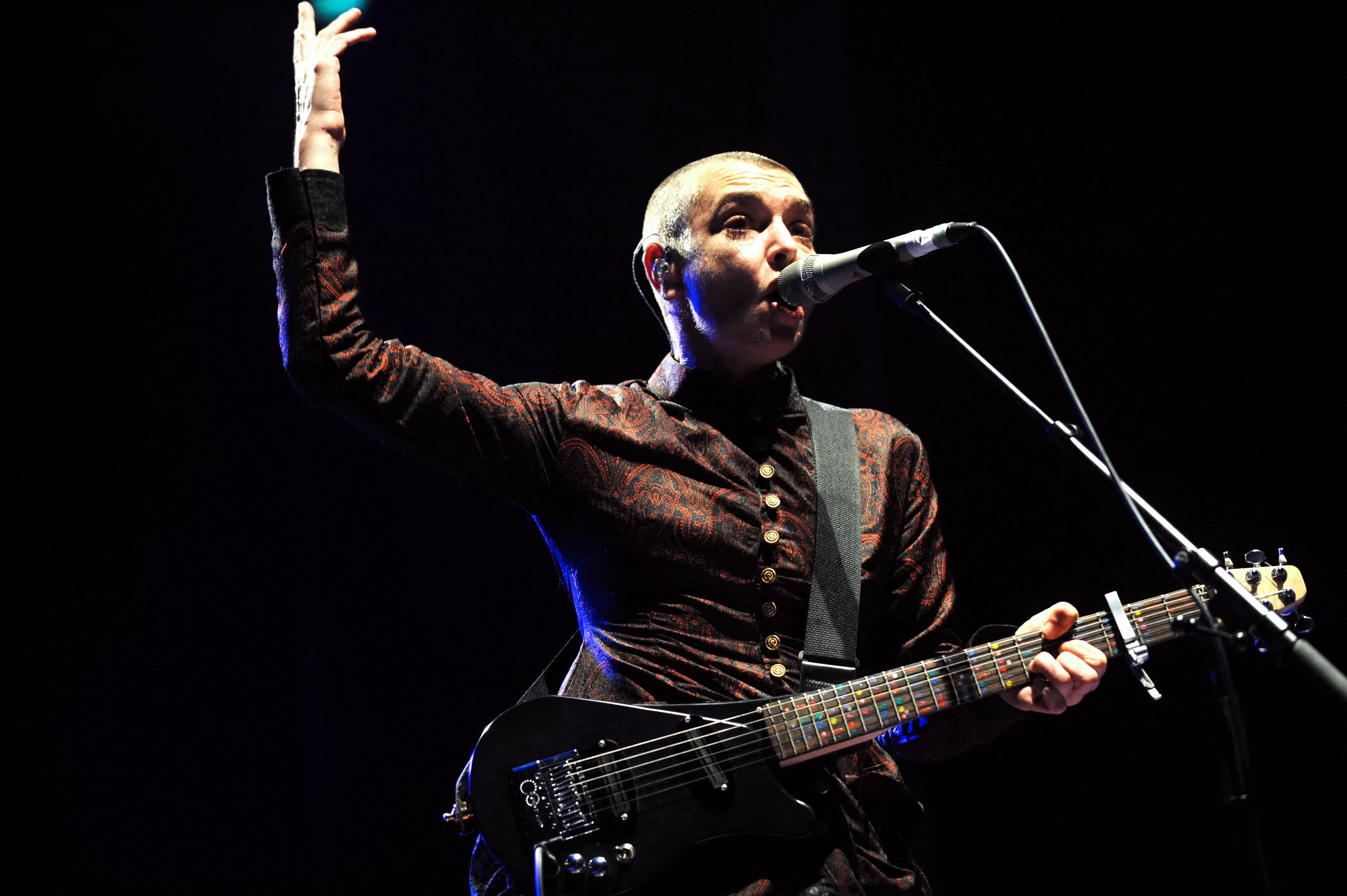 Sinéad O'Connor en concierto / Fuente: AFP