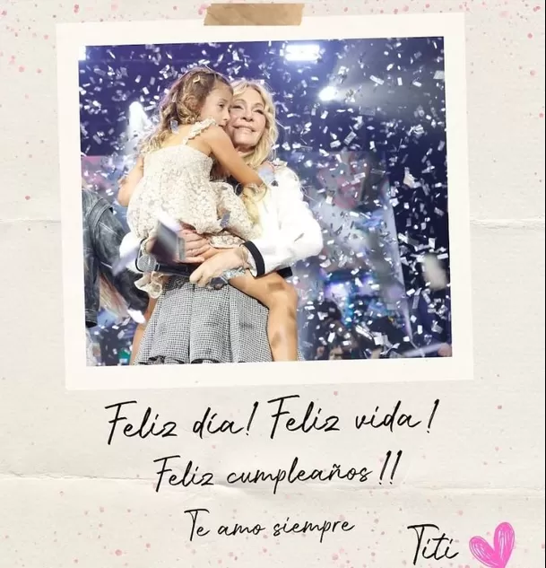 En febrero pasado, Cris Morena le dedicó un tierno mensaje a su nieta Mila por su onomástico / Instagram En febrero pasado, Cris Morena le dedicó un tierno mensaje a su nieta Mila por su onomástico / Instagram