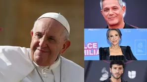Famosos se despidieron del papa Francisco con emotivos mensajes / Instagram / AFP 