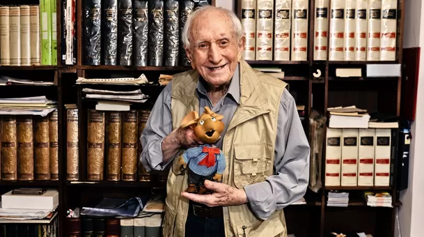 Murió Peppino Mazzullo, voz original de Topo Gigio, a los 100 años / Mondo TV