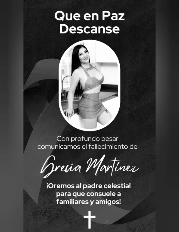 La página de fans de Teresa Ferrer se despidió así de la actriz / Instagram