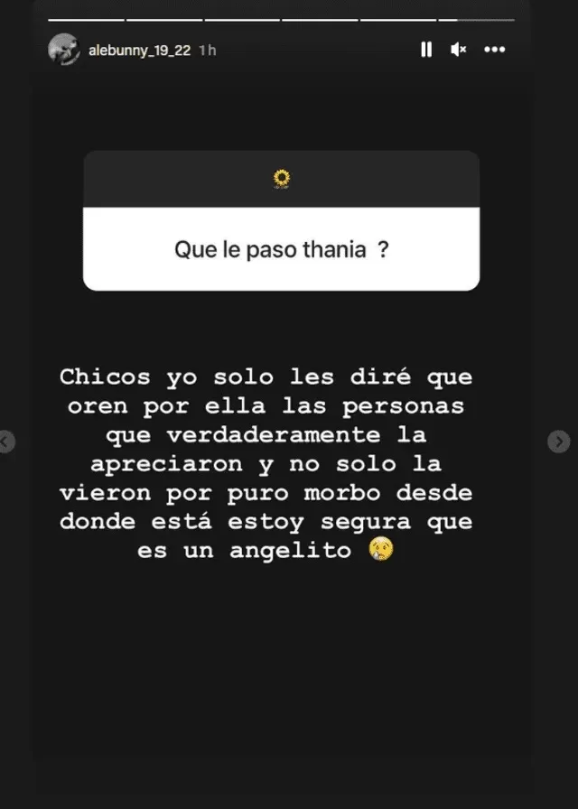 Alejandra Sweet explicó lo ocurrido con Thaina Fields / Instagram