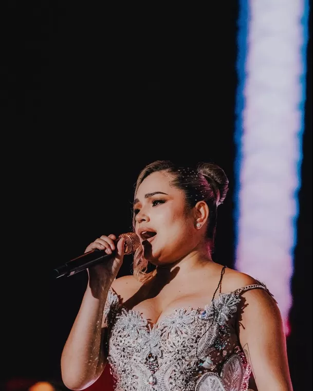 Lesly Águila es una de las artista más conocidas de Corazón Serrano / Instagram