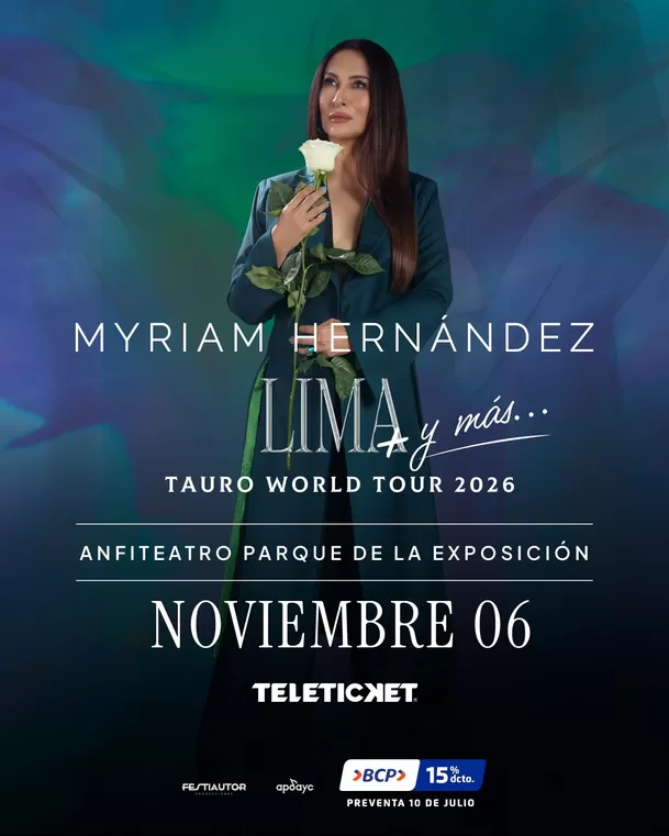 La cantante chilena volverá a reencontrarse con sus seguidores peruanos en el Anfiteatro del Parque de la Exposición con su nueva gira internacional. Foto: Difusión
