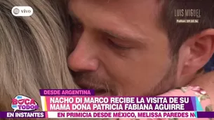 Nacho Di Marco fue el primer sorprendido en el estreno de En Boca de Todos. Video: América TV