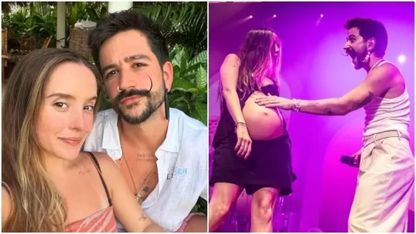 Nación Amaranto, segunda hija de Camilo y Evaluna. Fuente: Instagram