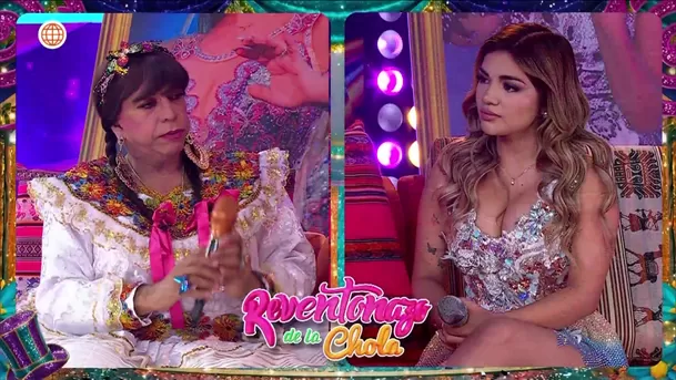 Naldy Saldaña estuvo como invitada en El Reventonazo de la Chola / AméricaTV