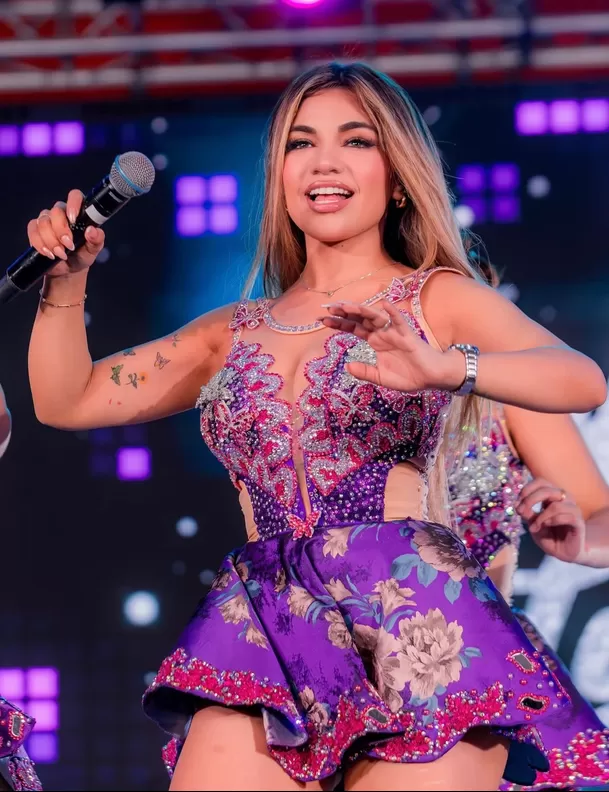 Naldy Saldaña habría sufrido tocamientos indebidos de César Sánchez Chavest, director musical La Bella Luz / IG: @saldananaldy