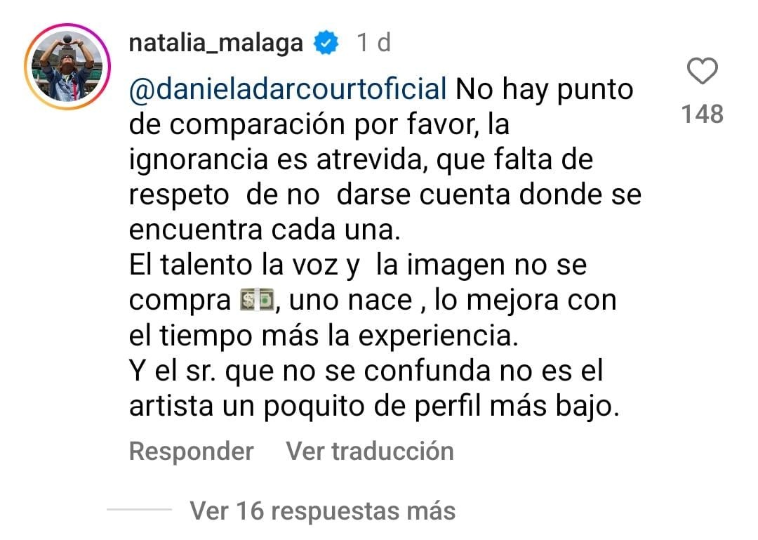 Natalia Málaga defendió a Daniela Darcourt de Sergio George y ¿minimizó a Yahaira Plasencia?