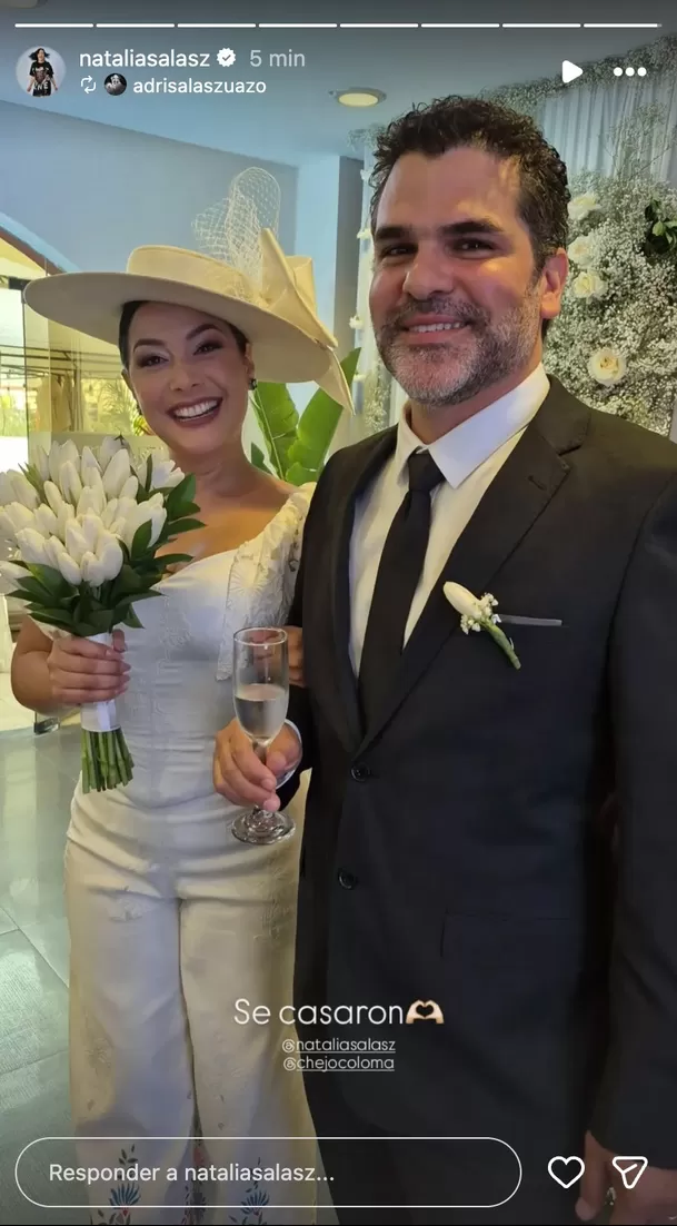 La hermana de la actriz compartió en Instagram una de las primeras fotos de la pareja. Foto: Instagram La hermana de la actriz compartió en Instagram una de las primeras fotos de la pareja. Foto: Instagram