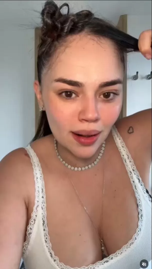 Natalia Segura reveló que Ignacio Baladán "no es el papá" de su hijo. Fuente: instagram