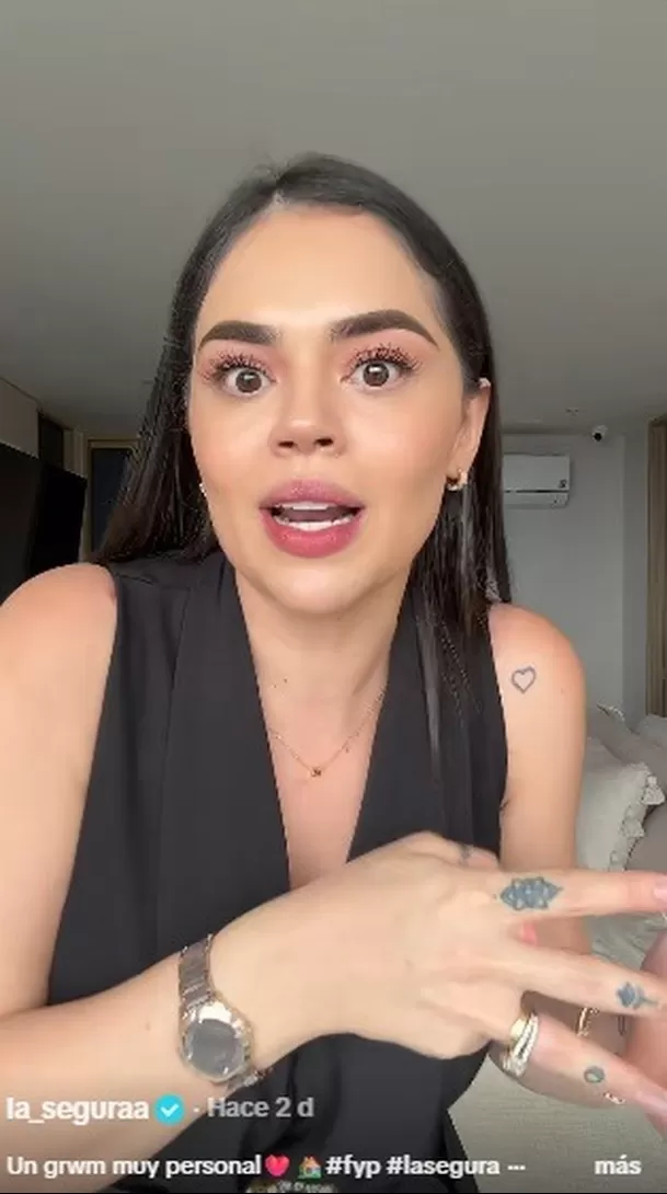 Natalia Segura reveló que debe mudarse con su hijo e Ignacio Baladán / TikTok