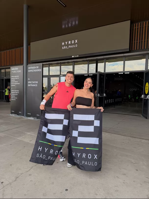 Natalia Segura celebra el logro de Ignacio Baladán en HYROX/ Fotos: IG:@ignaciobaladan Natalia Segura celebra el logro de Ignacio Baladán en HYROX/ Fotos: IG:@ignaciobaladan