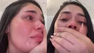 Natalia Segura rompió en llanto y confesó que vive días caóticos