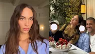 Natalie Vértiz celebra su cumpleaños en París junto a su familia