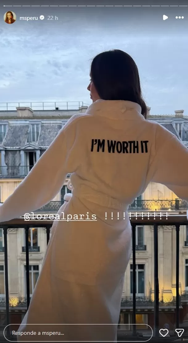Natalie Vértiz participó en el desfile de L’Oréal Paris/ Captura Instagram Natalie Vértiz participó en el desfile de L’Oréal Paris/ Captura Instagram