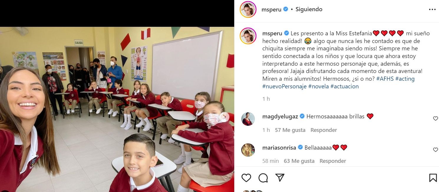 Natalie Vértiz contó “secreto” de su personaje en Al Fondo Hay Sitio