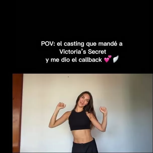 Natalie Vértiz fue convocada al casting de Victoria’s Secret / Captura Natalie Vértiz fue convocada al casting de Victoria’s Secret / Captura