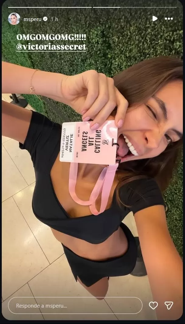 La exreina de belleza peruana destacó emotivo momento frente al jurado internacional. Foto: Instagram La exreina de belleza peruana destacó emotivo momento frente al jurado internacional. Foto: Instagram
