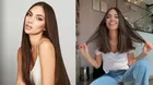 Natalie Vértiz se cortó su largo cabello para donarlo a favor de la limpieza del mar