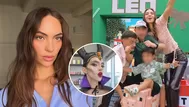 Natalie Vértiz sorprendió a sus hijos con una tierna tradición