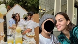 Natalie Vértiz y Yaco Eskenazzi compartieron la celebración de los 10 años de Liam/Fotos y video: Instagram