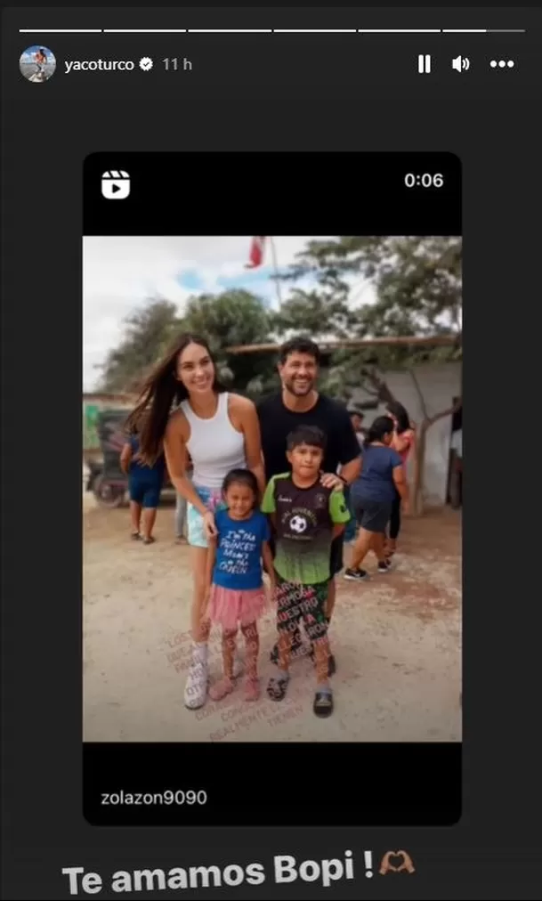 Yaco Eskenazi feliz de haber conocido a la familia de Rosmery Coveñas en Chiclayo / Foto: IG Yaco Eskenazi Yaco Eskenazi feliz de haber conocido a la familia de Rosmery Coveñas en Chiclayo / Foto: IG Yaco Eskenazi