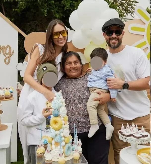 Natalie y Yaco sorprendieron a la hija de su nana con regalazo. Foto: Instagram