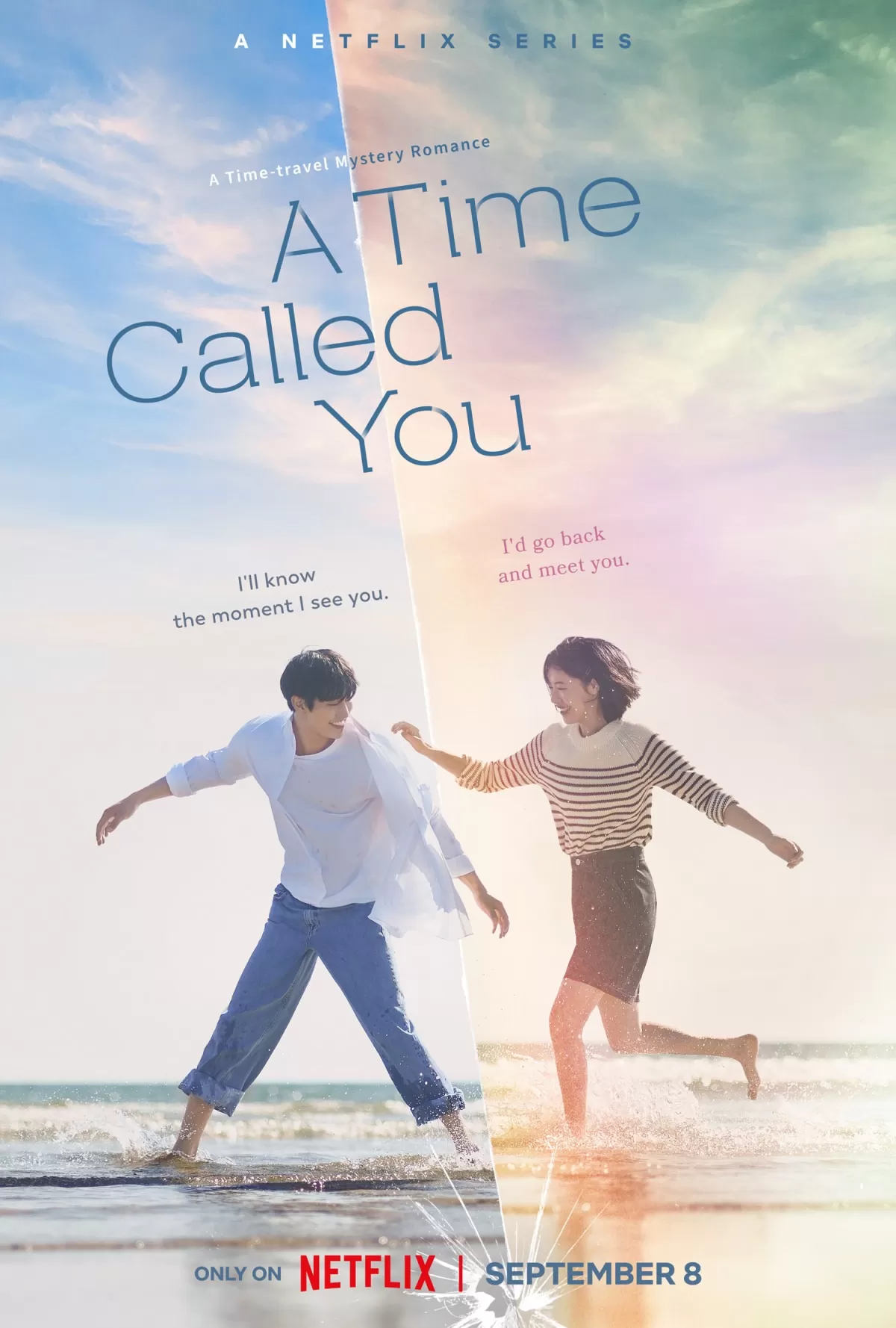 Póster oficial del dorama A Time Called You. Imagen: Netflix