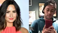 ¿Neymar en coqueteos con Demi Lovato?