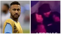 Neymar fue captado con dos mujeres en un discoteca a un mes de ser padre. Fuente: Instagram/TikTok