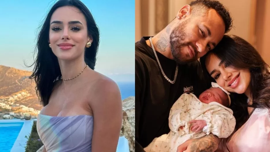 Bruna Biancardi reveló  que Neymar no estuvo presente en el nacimiento de su hija./Fotos: Instagram 